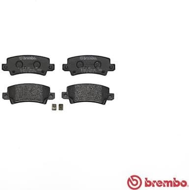 Brake pads rear, Top Quality P83065 - image 3