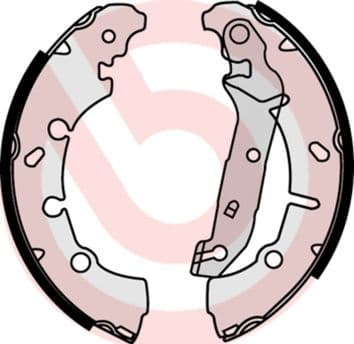 Brake Shoe Set ESSENTIAL LINE S24532 - image 3