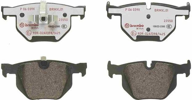 Brake Pad Set, disc brake XTRA LINE P06039X - image 4