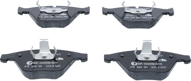 Brake Pad Set, disc brake ATE Ceramic 13.0470-7237.2 - image 3