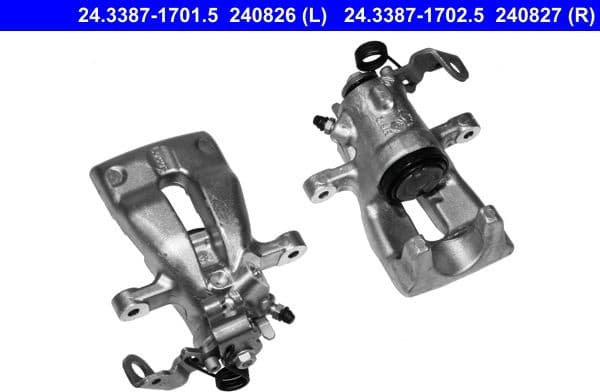Brake Caliper 24.3387-1701.5 - image 2