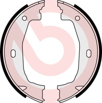 Brake shoes handbrake, Top Quality S06510 - image 4