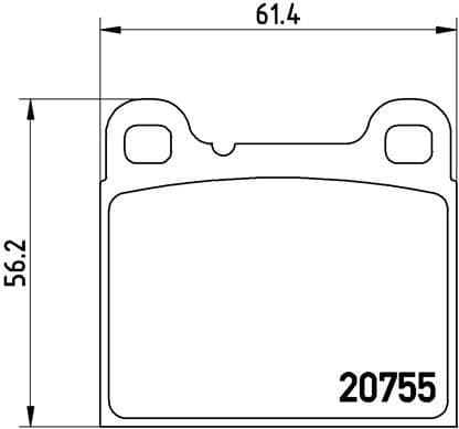 Brake Pad Set, disc brake PRIME LINE P86002 - image 3