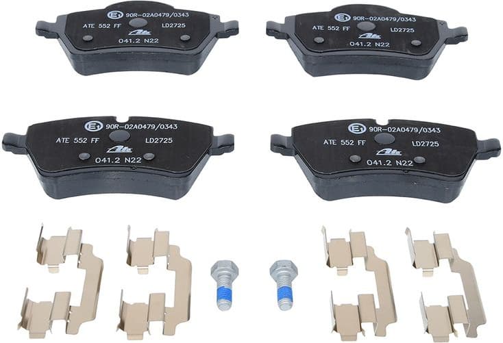 Brake Pad Set, disc brake ATE Ceramic 13.0470-2725.2 - image 3