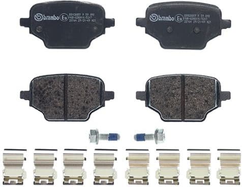 Brake Pad Set, disc brake PRIME LINE P59098 - image 3
