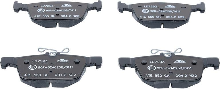 Brake Pad Set, disc brake ATE Ceramic 13.0470-7293.2 - image 3