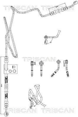 Hydraulic Hose, steering 8516 29008