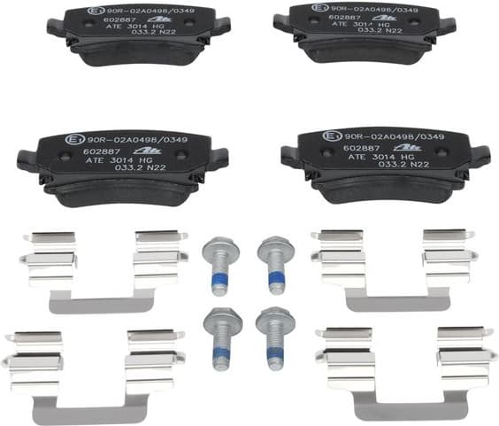 Brake Pad Set, disc brake 13.0460-2887.2 - image 3