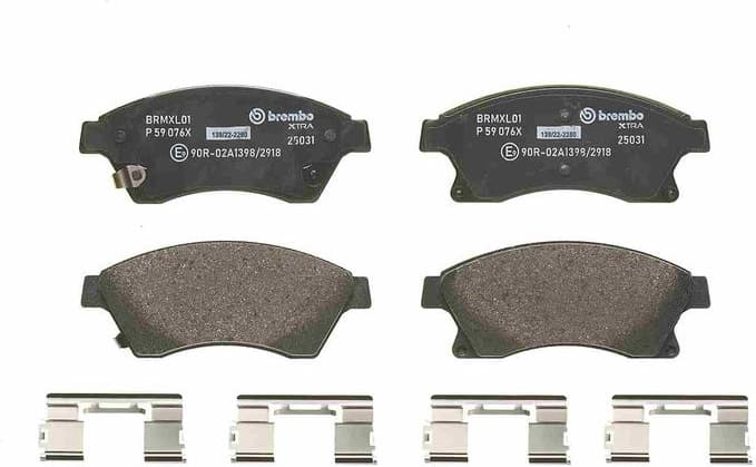 Brake Pad Set, disc brake XTRA LINE P59076X - image 3