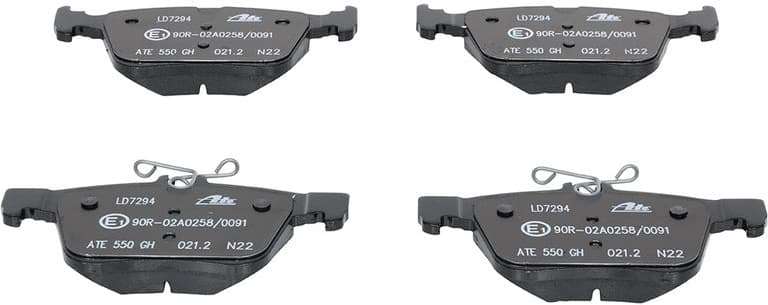 Brake Pad Set, disc brake ATE Ceramic 13.0470-7294.2 - image 2