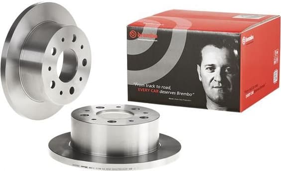 Brake discs kit rear, (2pcs), Top Quality 08.8094.40 - image 4