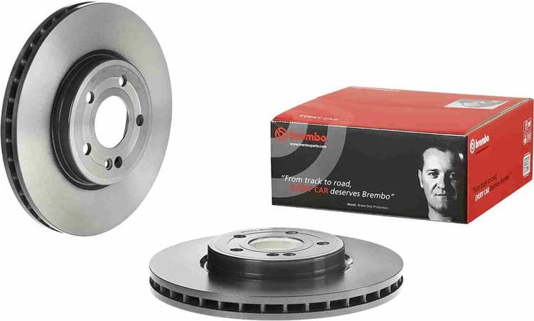 Brake discs kit front (2pcs), Top Quality 09.E022.11 - image 4