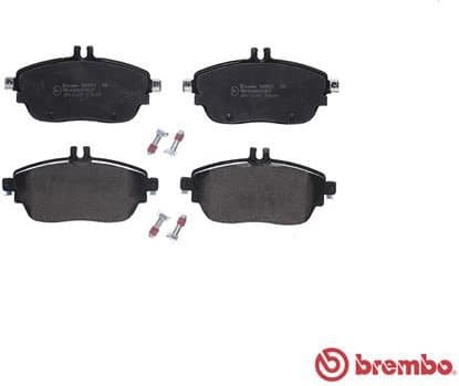 Brake pads front, Top Quality P50093 - image 3