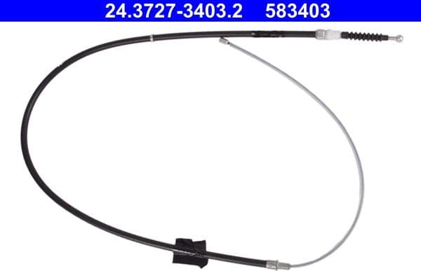 Cable Pull, parking brake 24.3727-3403.2 - image 4