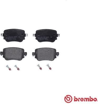 Brake pads rear, Top Quality P85135 - image 4