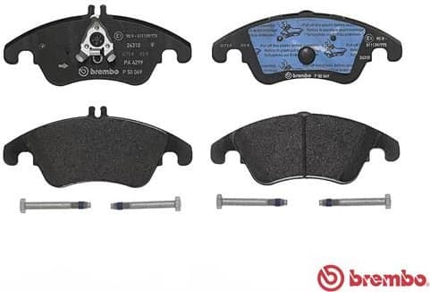 Brake pads front, Top Quality P50069 - image 4