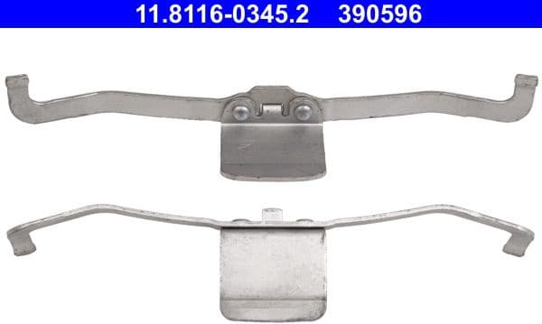 Spring, brake caliper 11811603452 - image 3