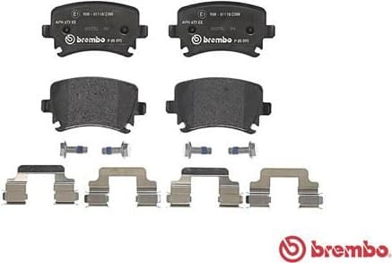Brake Pad Set, disc brake PRIME LINE P85095 - image 4