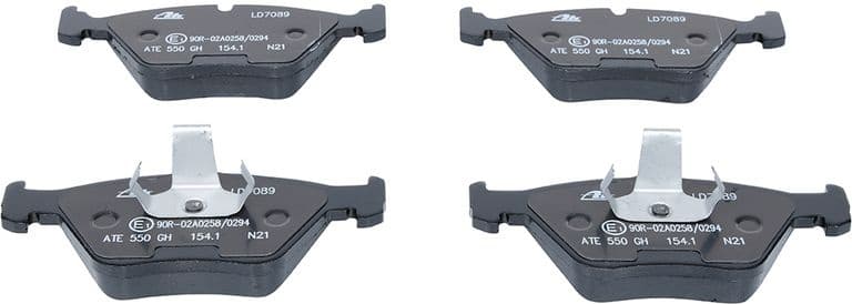 Brake Pad Set, disc brake ATE Ceramic 13.0470-7089.2 - image 2