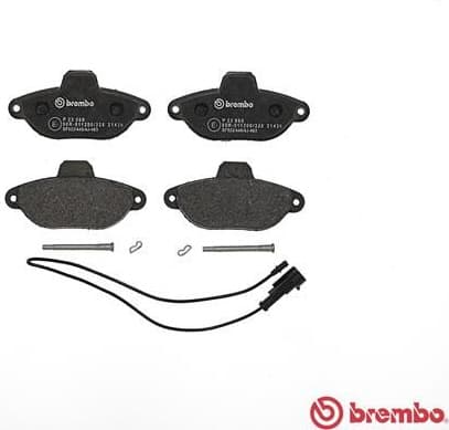 Brake Pad Set, disc brake PRIME LINE P23060 - image 4
