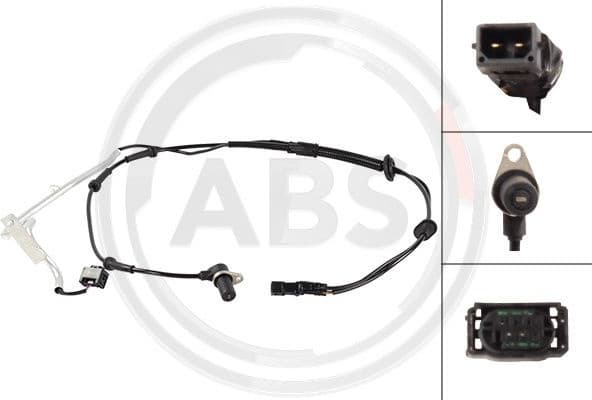 Sensor, wheel speed 33016