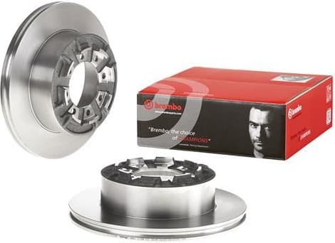 Brake disc, 1pcs REAR, Top Quality 08.5952.10 - image 4