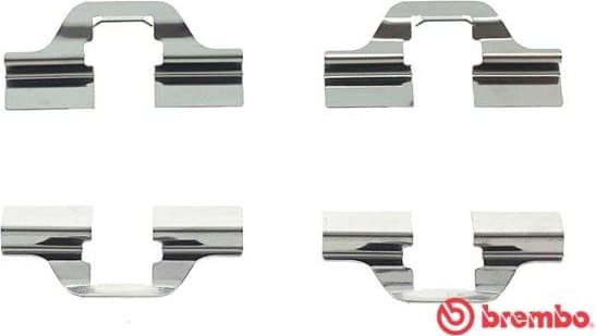 Accessory Kit, disc brake pad PRIME LINE A02205 - image 2