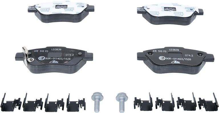 Brake Pad Set, disc brake ATE Ceramic 13.0470-3839.2 - image 3
