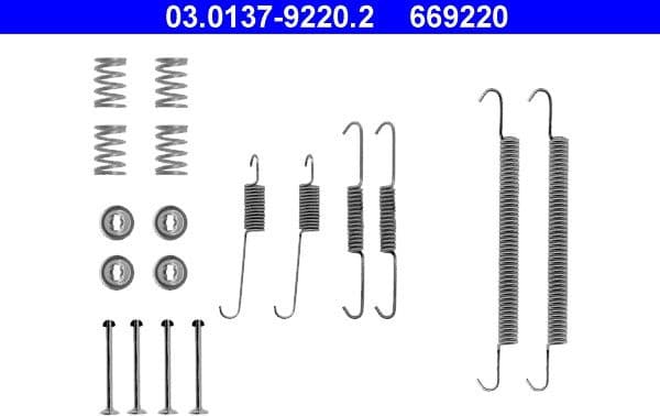 Accessory Kit, brake shoes 03.0137-9220.2 - image 2