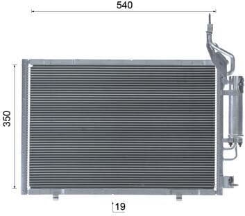 Condenser, air conditioning BEHR *** PREMIUM LINE *** AC 975 000P - image 10