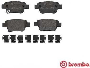 Brake pads rear, Top Quality P83047 - image 4