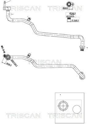 High/Low-pressure Line, air conditioning 9010 16006