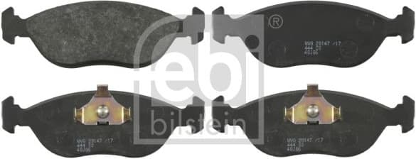 Brake Pad Set, disc brake 16470