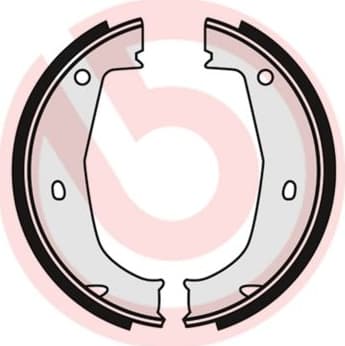 Brake Shoe Set, parking brake ESSENTIAL LINE S06508 - image 3