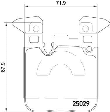 Brake Pad Set, disc brake PRIME LINE P06087 - image 3