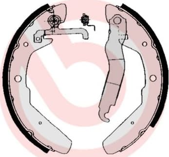 Brake Shoe Set ESSENTIAL LINE S85517 - image 3