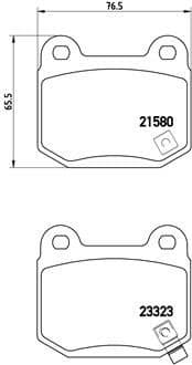 Brake Pad Set, disc brake PRIME LINE P56048 - image 3