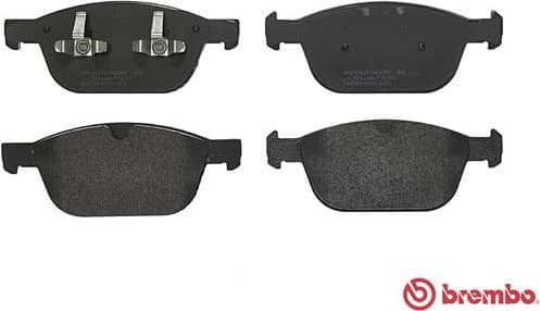 Brake pads front, Top Quality P86023 - image 4