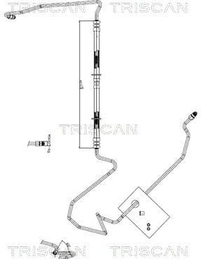 Hydraulic Hose, steering 8516 27004