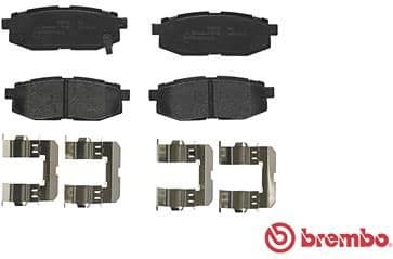 Brake pads rear, Top Quality P78018 - image 3