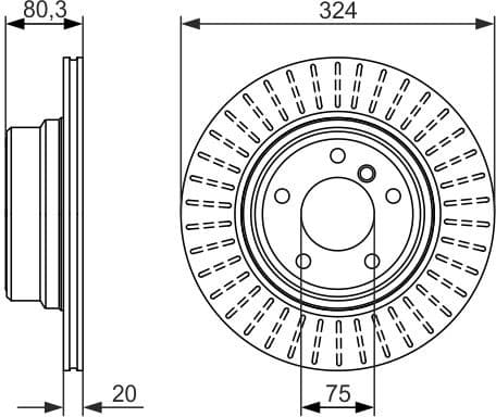 Brake Disc 0986479350 - image 6