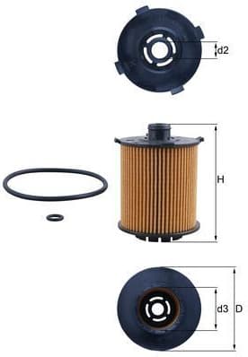 Oil Filter OX 1357D