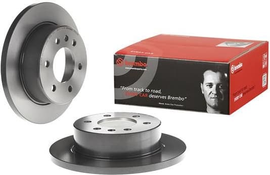 Brake discs kit rear, (2pcs), Top Quality 08.9509.11 - image 3