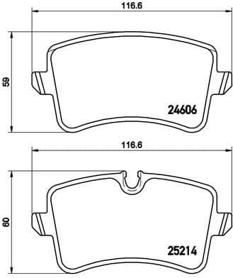 Brake Pad Set, disc brake PRIME LINE P85119 - image 3
