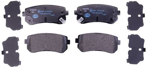 Brake Pad Set, disc brake 8DB 355 006-961