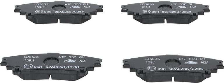 Brake Pad Set, disc brake ATE Ceramic 13.0470-5635.2 - image 2