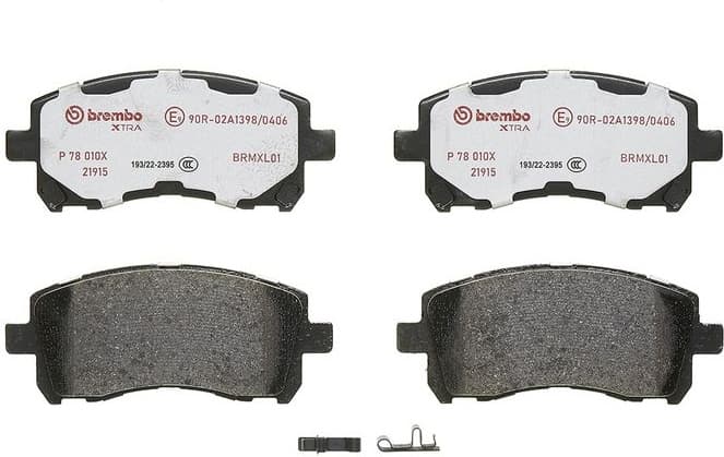 Brake Pad Set, disc brake XTRA LINE P78010X - image 2