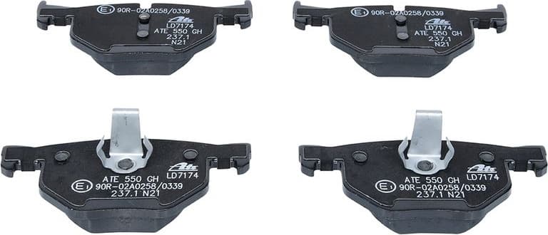 Brake Pad Set, disc brake ATE Ceramic 13.0470-7174.2 - image 3