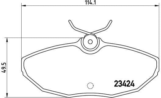 Brake Pad Set, disc brake PRIME LINE P36013 - image 3
