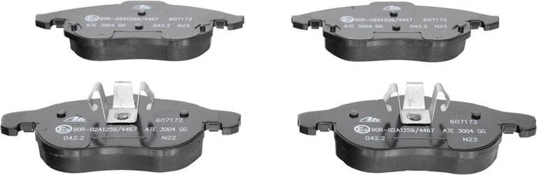 Brake Pad Set, disc brake 13.0460-7172.2 - image 3